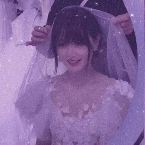 女生头像星星说它累了,让我别许愿了