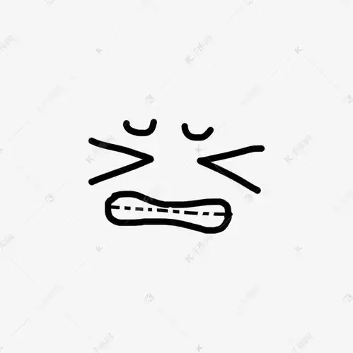 难受痛苦面部装饰表情包素材图片免费下载千库网