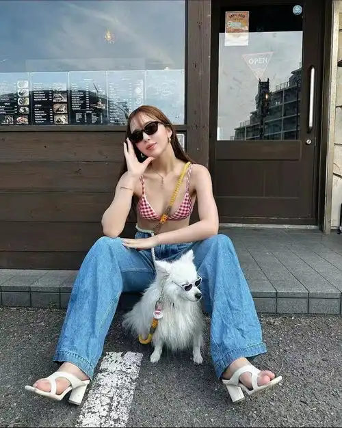 绝美模特甜美萌系少女简直离谱啊