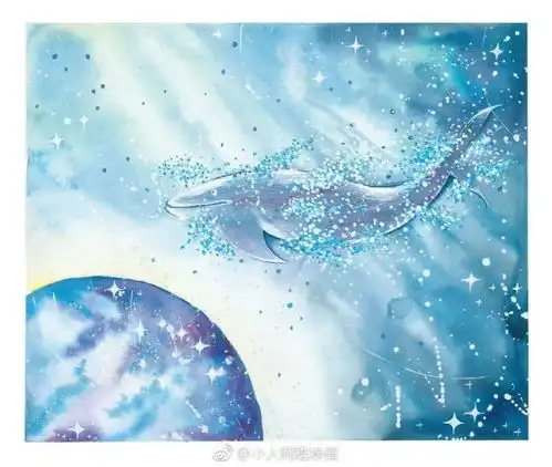 插画界的女版宫崎骏少女的梦幻水彩在抖音狂撩20w粉