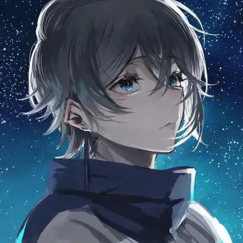 动漫头像星空系男生