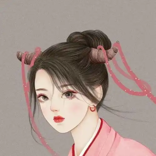 12星座十二星座系列的古风女生动漫头像