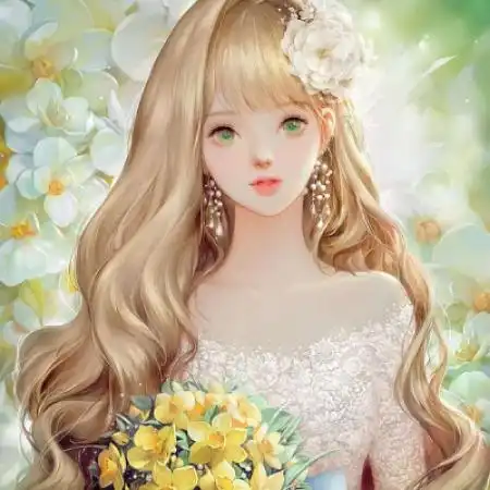 文艺头像女手绘唯美系头