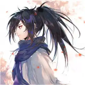 红色系头像男生动漫唯美