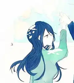 二次元情侣头像来一对女生披肩发齐刘海不要卷发不要绑辫子男生短发不要萌系当然也不要故意耍帅