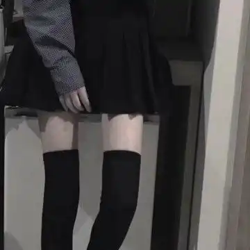 最新黑色女生部位微信头像,女生头像图片
