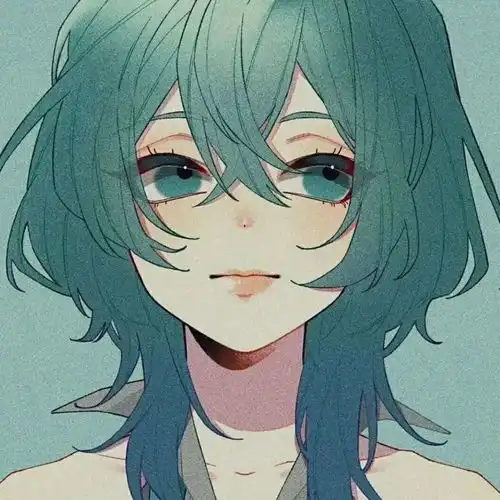 动漫头像第76期绿色青春女孩子头像,我就是喜欢,你看着办咯