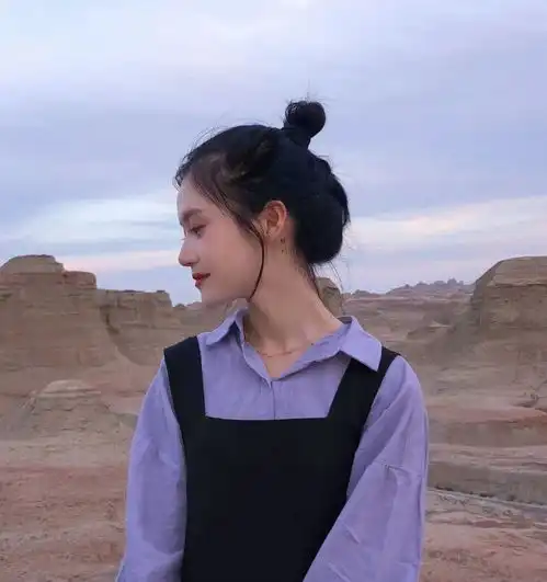 文艺头像女手绘唯美系头