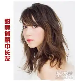 2015最新流行中长发图片16款造型任你选