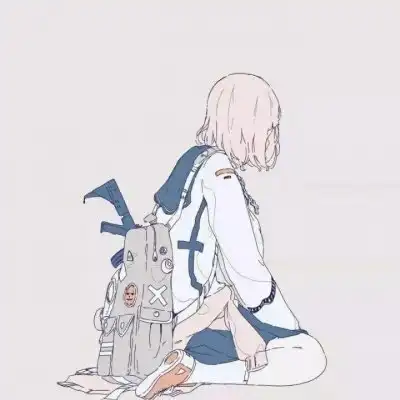 绿色系的女生动漫头像背