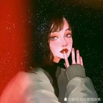 女生二次元伤感头像