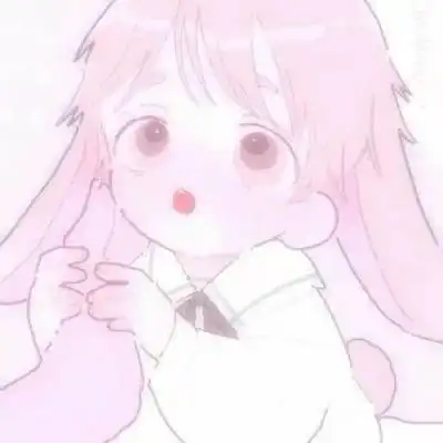 粉红系列少女头像动漫动