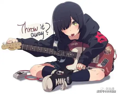 萌系清新美少女插画作品欣赏