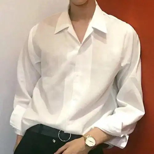 白色简约系男头像机能