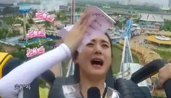 赵丽颖坐过山车吓的直捂脸董子健腿软不敢动,只有他全程最淡定