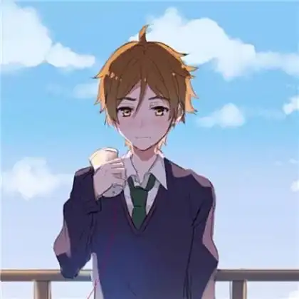 韩系大衣男生头像真人头