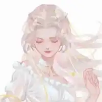 白色系女孩子头像动漫头