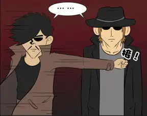 搞笑漫画古德空手接子弹成功当选武林盟主