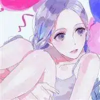 二次元蓝色系qq女生头像女人要像猫一样的高傲