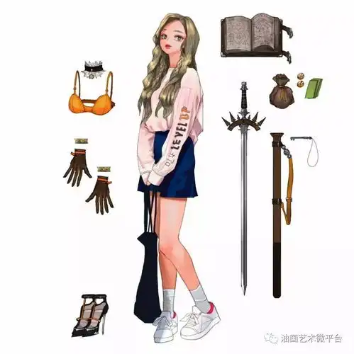 韩国插画师wonbinlee游戏画风