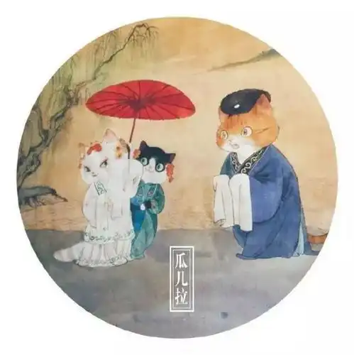 可爱猫咪头像系头像动漫