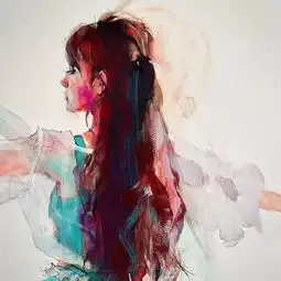 惊艳的马赛克画风将女人的柔美与绚烂表现的淋漓尽致