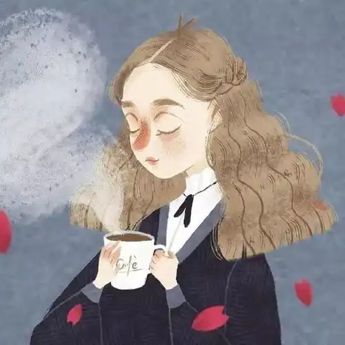 文艺头像女手绘唯美系头