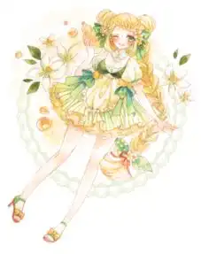 白色治愈系女生头像图片