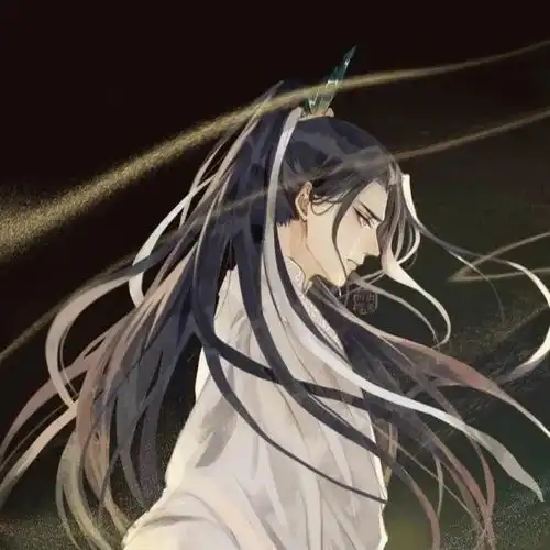 头像动漫少年和白猫
