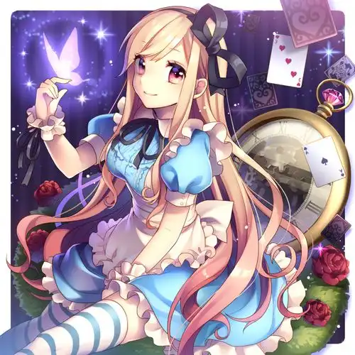 插画手绘二次元美女动漫萌壁纸