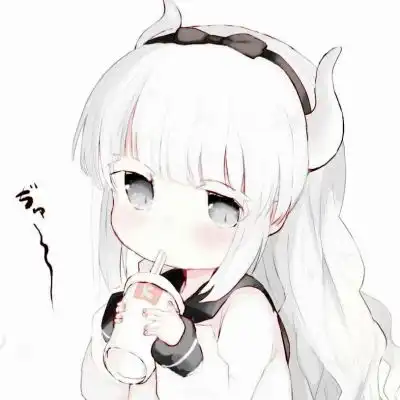 2021白色系女生动漫头像很受小仙女欢迎的女头