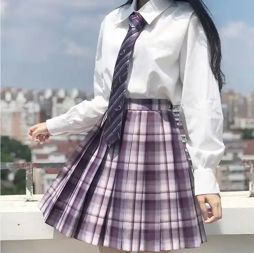 2021年有哪些好看的jk制服,13条绝美紫色系jk格裙推荐
