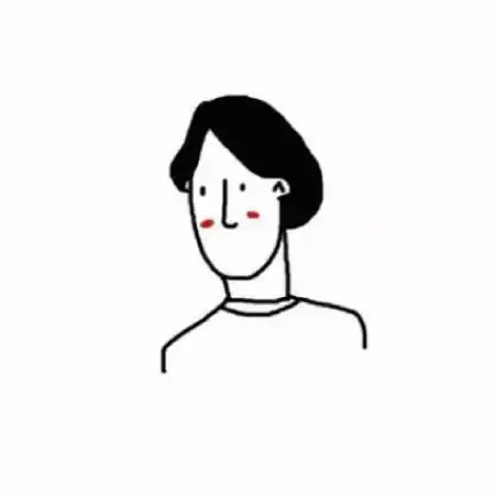 白色简约系男头像简约