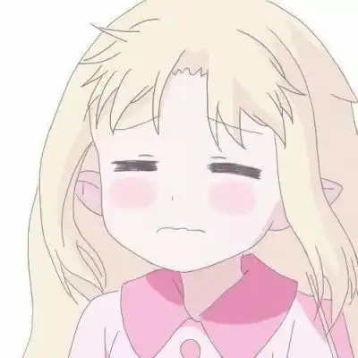 粉红系列少女头像动漫粉