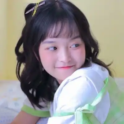 绿色系闺蜜女头头像