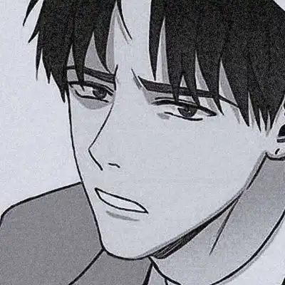 男生黑白灰色头像