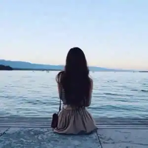 闺蜜头像背影或侧脸女