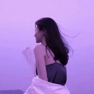 绝美紫色系头像色系