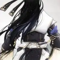 道系古风女头像面具