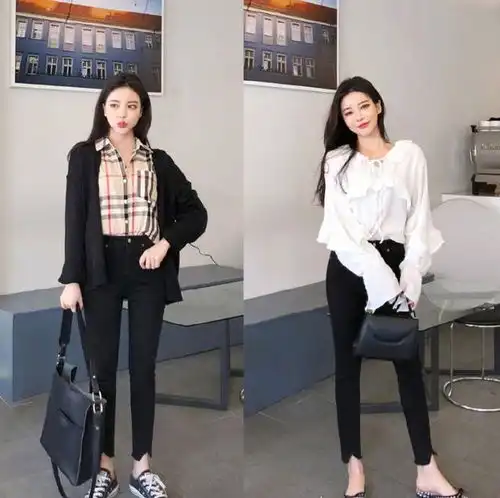 适合小个子女生的韩系chic风穿搭,清新甜美又不乏时尚感,爱了