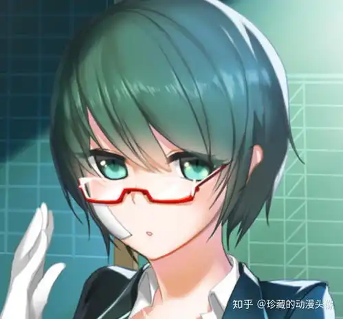 温柔动漫治愈系头像女生