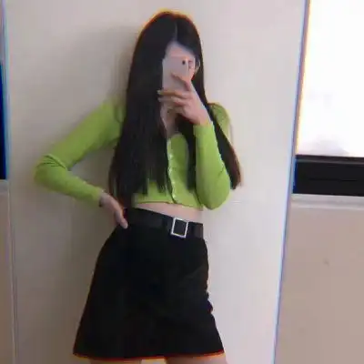 绿色头像女生霸气冷艳绿色系冷酷女生头像