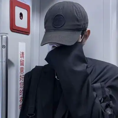 韩系大衣男生头像真人头