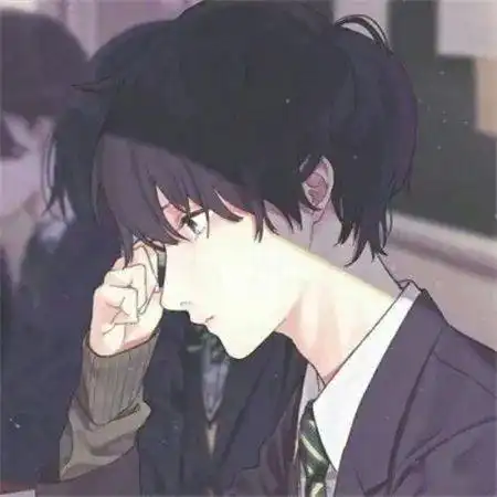 动漫男黑皮头像