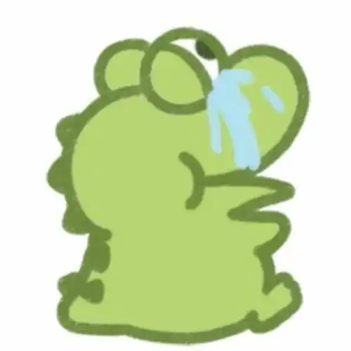 超级可爱的小鳄鱼表情包