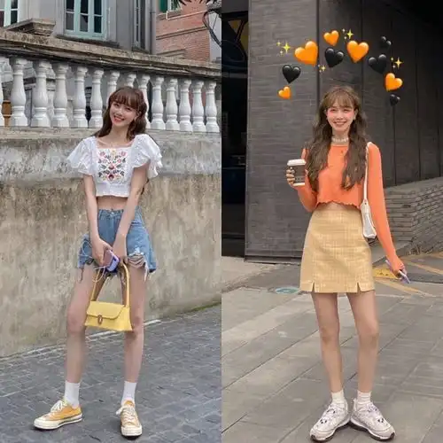 女生头像ins韩系穿搭小