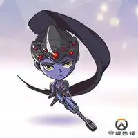 守望先锋黑百合头像微信头像图片大全