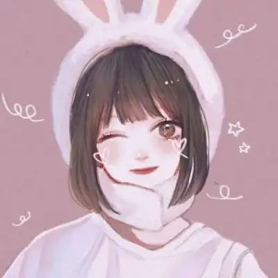 粉红系列少女头像动漫男
