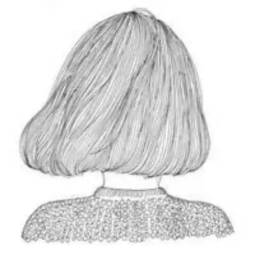 二次元女生黑色系美女头