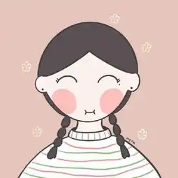 粉红系列少女头像动漫情